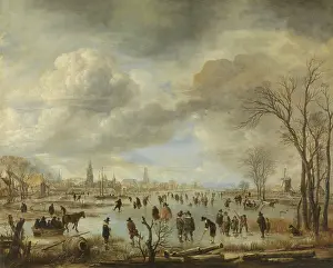 Neer: River View in Winter