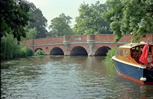 Godalming: River Wey and bridge, Godalming