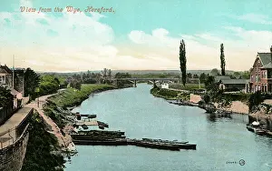 Herefordshire: River Wye, Hereford, Herefordshire