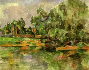Shades: Riverbank, by Paul Cezanne