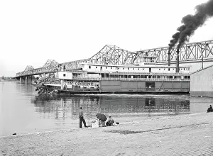 Louisville: Riverboat - Cargo - Transportation - River