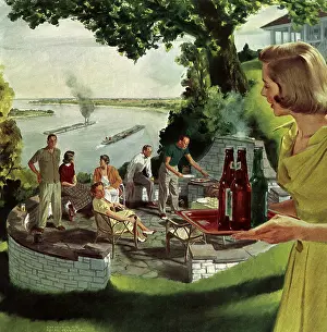 Crockwell: Riverside Barbecue