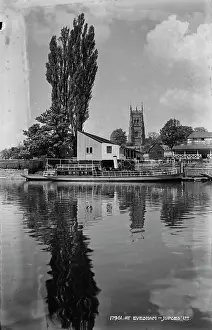 Worcestershire: Riverside View of Evesham