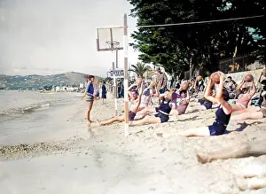 Oncolourisedpic: RIVIERA AEROBICS CLASS
