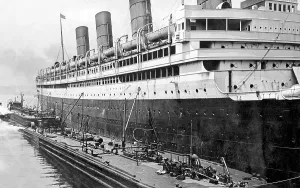 Cunard: RMS Aquitania, around around 1930