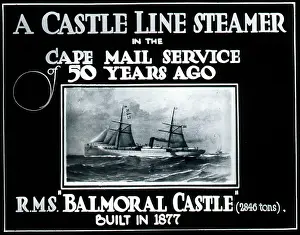 Balmoral: The RMS Balmoral Castle (Union Castle Line)
