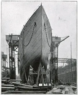 Baltic: RMS Baltic - Under Construction 1903