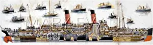 Stowage: RMS CARONIA, British Liner