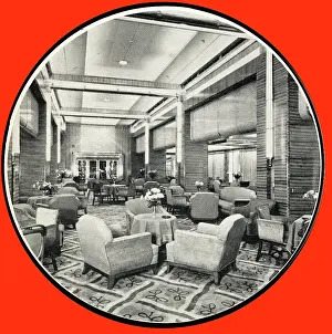 Caronia: RMS Caronia, Main Lounge