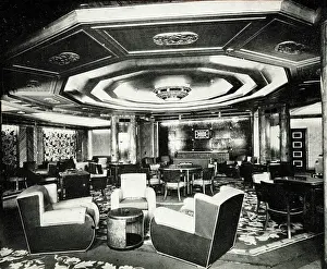 Caronia: RMS Caronia, Smoking Room