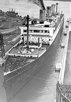 Conversion: RMS Majestic, 1936