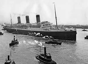 Commissioning: RMS Majestic, ca. 1925
