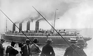 Cunard: RMS Mauretania, 1929