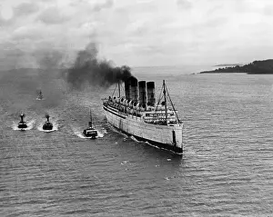 Cunard: RMS Mauretania, 1935