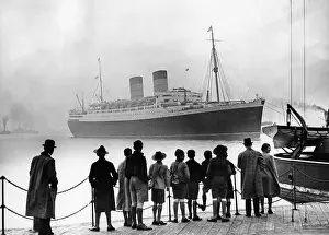 Sailed: RMS Mauretania, 1939