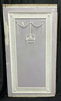 Mouldings: RMS Mauretania, First Class Louis XVI style decorative panel