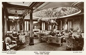 Sofas: RMS Mauretania, First Class Lounge