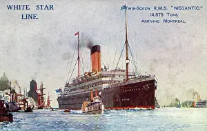 Megantic: RMS Megantic - White Star Line
