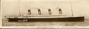 Bookpost: RMS Olympic postcard