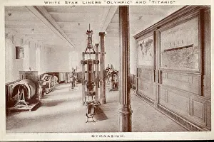 Serrated: RMS Olympic and Titanic - Gymnasium
