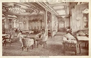 Serrated: RMS Olympic and Titanic - Lounge