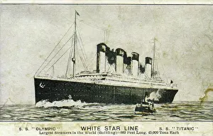 Tugboat: RMS Olympic - White Star Line