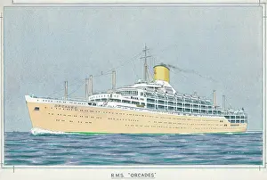 Orcades: R.M.S. Orcades Orient Line