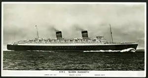 Cunard: RMS Queen Elizabeth, Cunard Lines