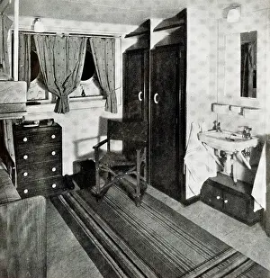 Washbasin: RMS Queen Elizabeth, Stateroom