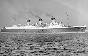 Riband: RMS Queen Mary, 1936