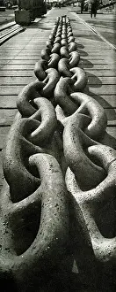 Chains: RMS Queen Mary, anchor cable
