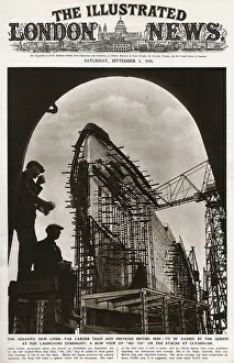 Browns: R.M.S. Queen Mary under construction