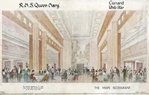 Luxurious: RMS Queen Mary - The Main Restaurant