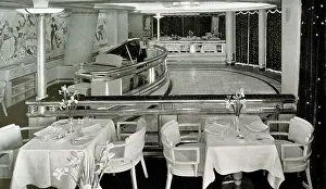 Veranda: RMS Queen Mary, Veranda Grill on Sun Deck