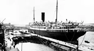 Samaria: RMS Samaria in Yokohama, Japan