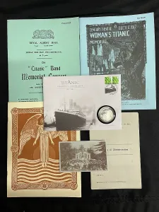 Stead: RMS Titanic, collection of memorabilia, 2012 centenary