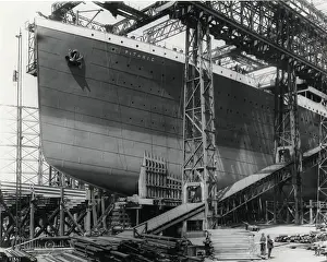 RMS Titanic under construction, Harland and Wolff