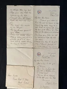 Myself: RMS Titanic - two letters written from RMS Lanfranc