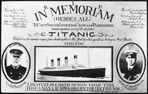 Memoriam: RMS Titanic, In Memoriam