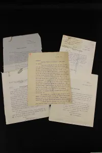 Typewritten: RMS Titanic - post-disaster correspondence