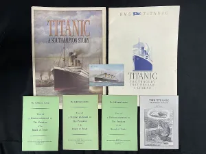 Postally: RMS Titanic, post-disaster miscellaneous items