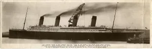 Bookpost: RMS Titanic - post-disaster postcard