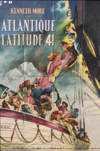 Latitude: RMS Titanic - poster, French version of A Night to Remember