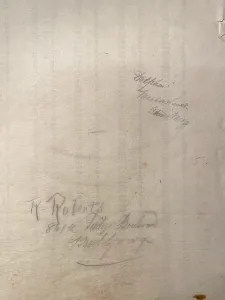 Clips: RMS Titanic - Record of Bodies and Effects - back page