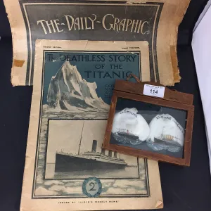 Twopence: RMS Titanic - shell memorials and two publications