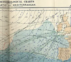 Hulks: RMS Titanic - shipping chart of North Atlantic