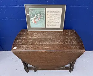 Manton: RMS Titanic table on which composer Archibald Joyce wrote
