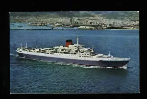 Transatlantic: RMS Windsor Castle, Union Castle Line, at Capetown