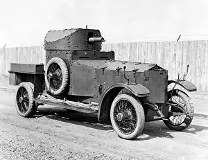 RNAS standard Rolls Royce armoured car, WW1