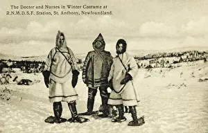 Snowshoes: R.N.M.D.S.F Station at St. Anthony, Newfoundland